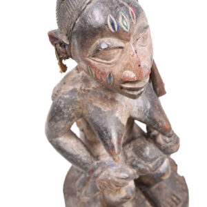 Maternity figure - Wood - Yoruba - Nigeria