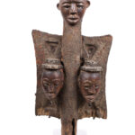 Post Figure - Wood - Bakongo Vili - Congo