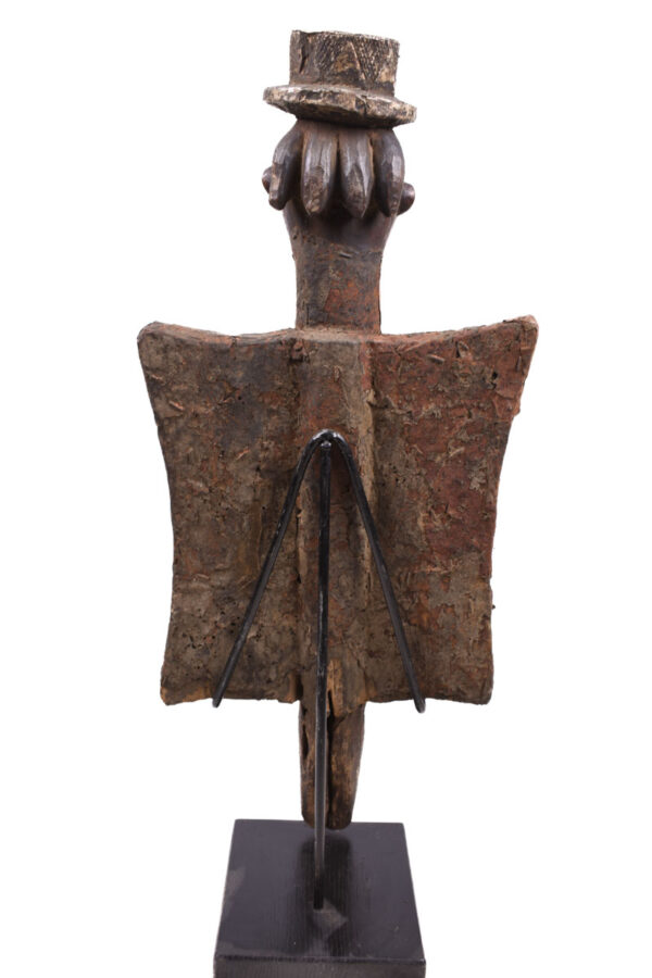 Post Figure - Wood - Bakongo Vili - Congo