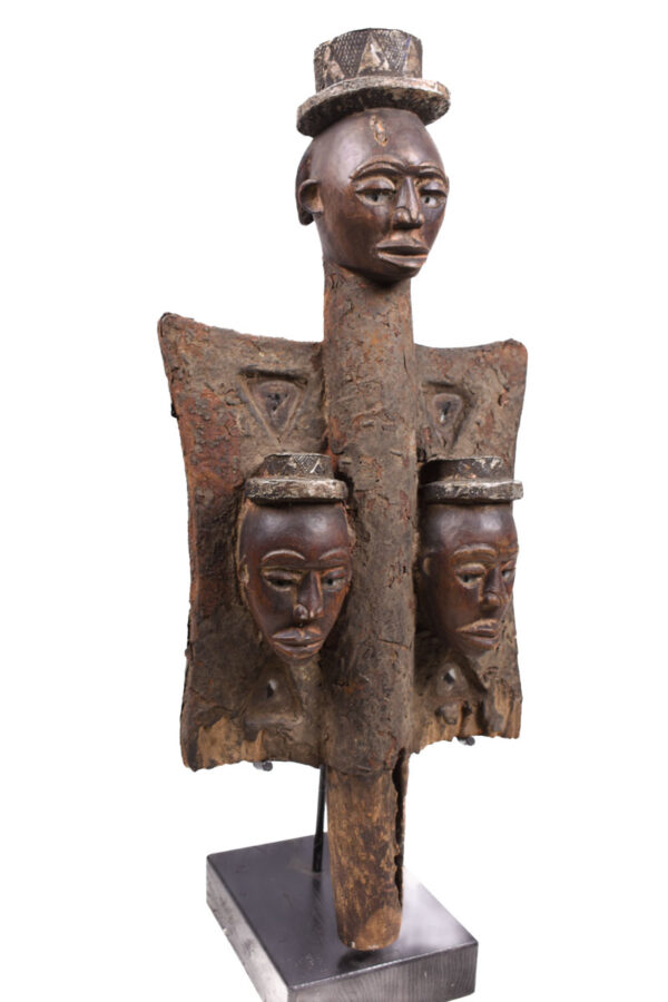 Post Figure - Wood - Bakongo Vili - Congo
