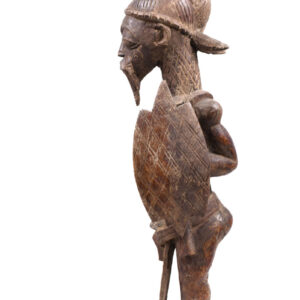 Ancestor figure - Wood- Bena Lulua- DR Congo