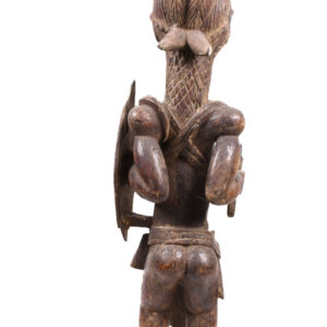 Ancestor figure - Wood- Bena Lulua- DR Congo