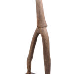 Ancestor Figure - Wood - Dagari- Burkina Faso - Schädler certificate
