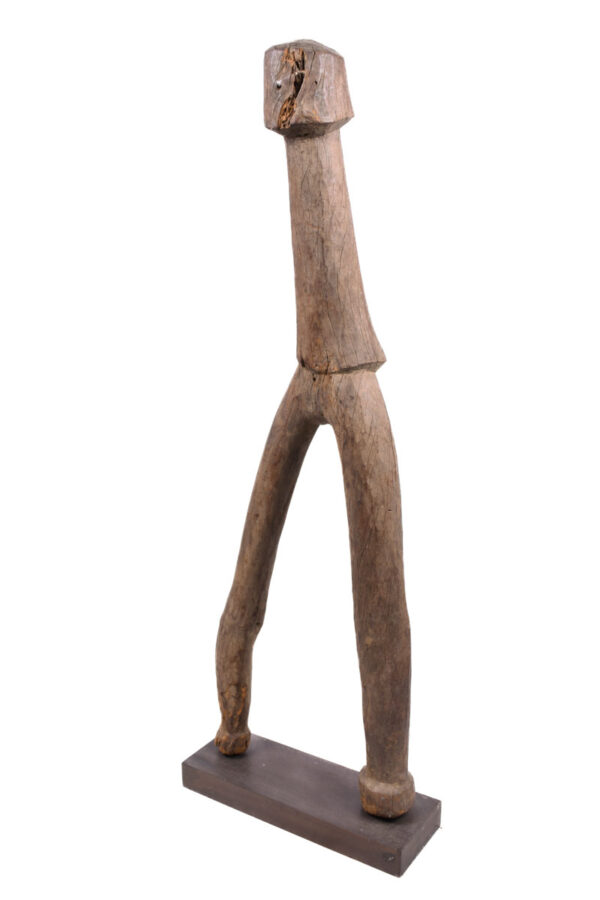 Ancestor Figure - Wood - Dagari- Burkina Faso - Schädler certificate
