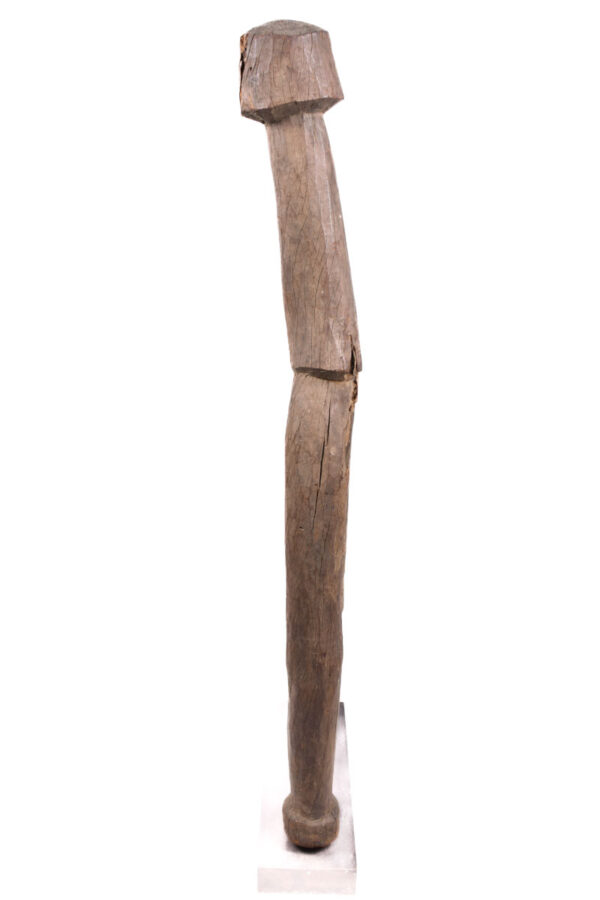Ancestor Figure - Wood - Dagari- Burkina Faso - Schädler certificate