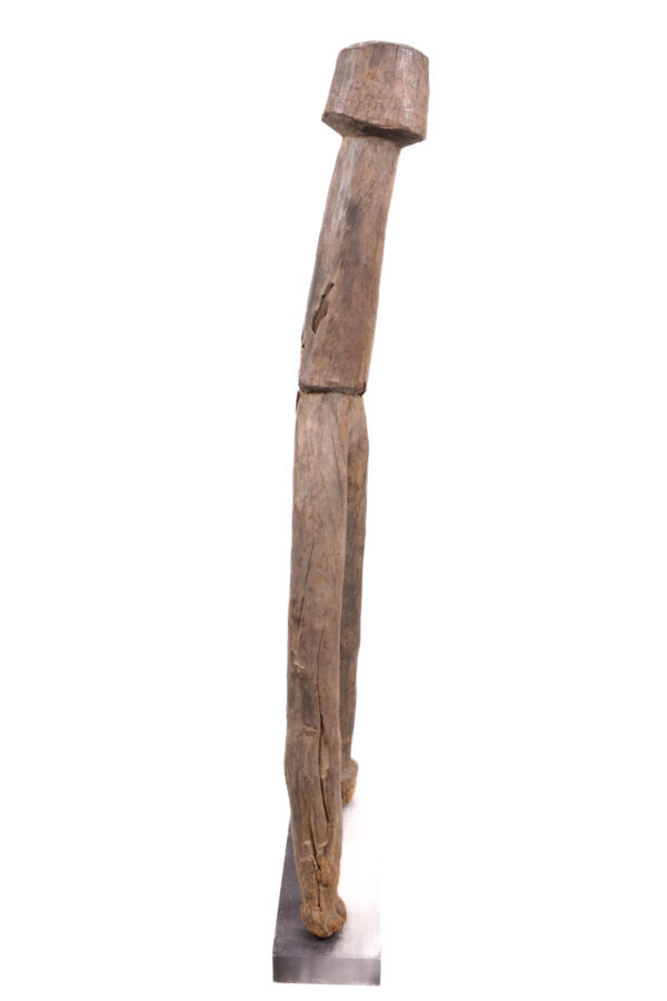 Ancestor Figure - Wood - Dagari- Burkina Faso - Schädler certificate