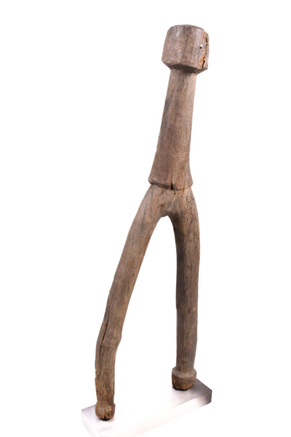 Ancestor Figure - Wood - Dagari- Burkina Faso - Schädler certificate