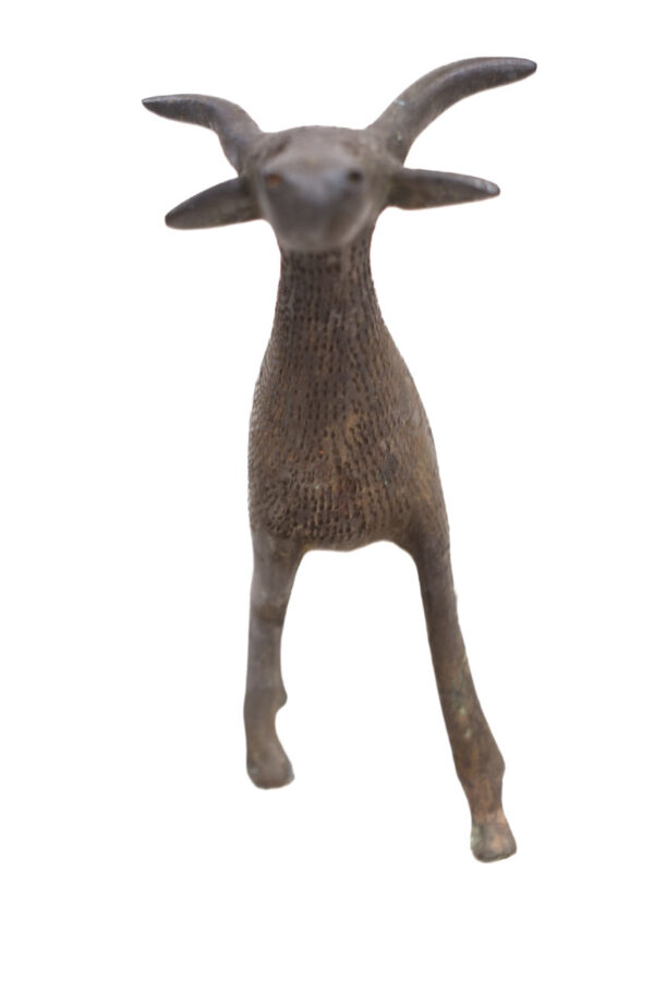 Antelope Figure - Bronze - Bobo - Burkina Faso