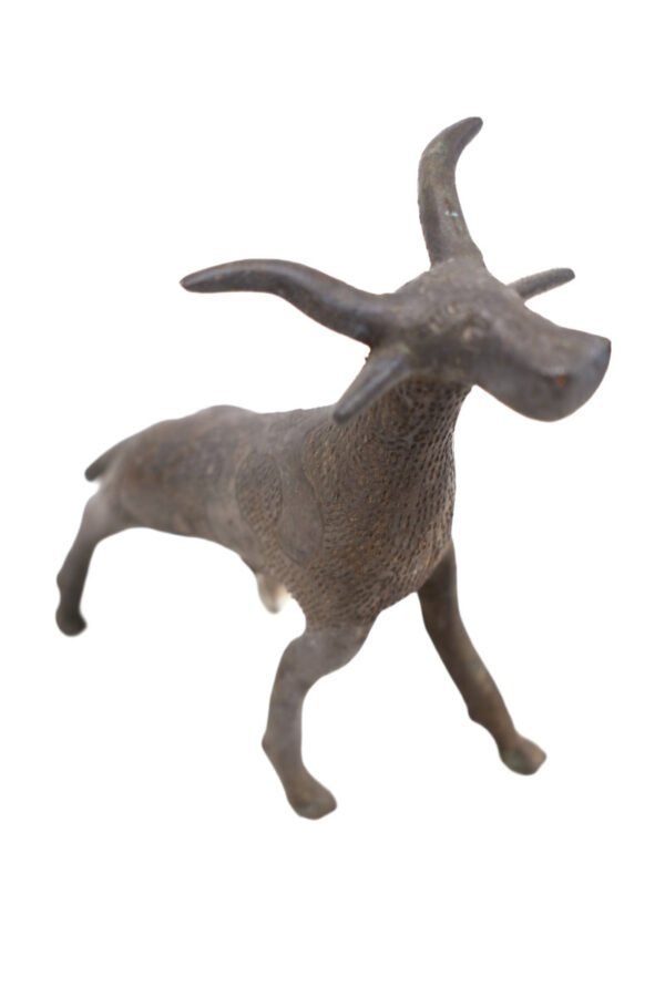 Antelope Figure - Bronze - Bobo - Burkina Faso