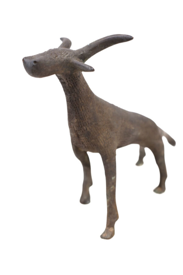 Antelope Figure - Bronze - Bobo - Burkina Faso