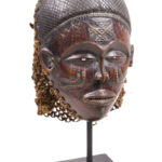 Mask - Wood, Rope - Mwana Pwo - Chokwe - DR Congo
