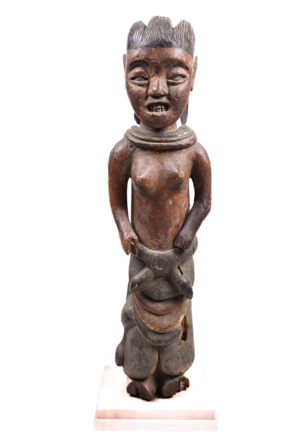 Ancestor Figure - Wood - Ibo - Nigeria