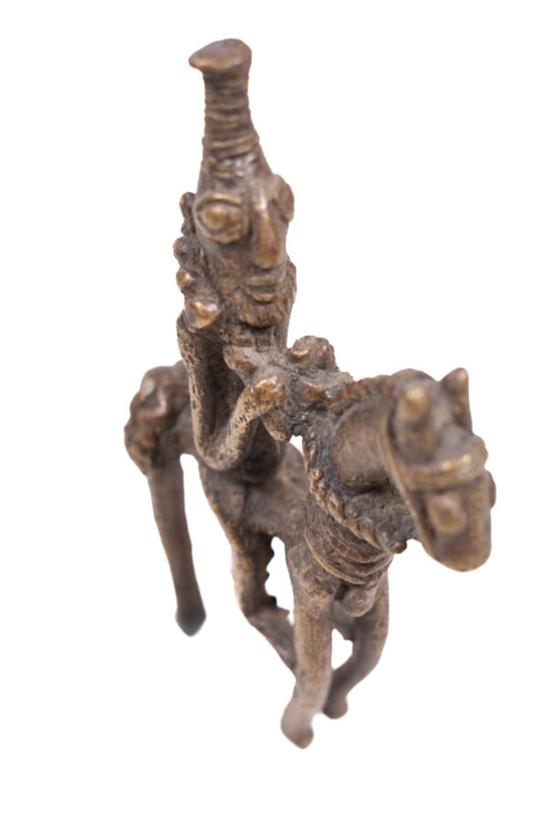 Equestrian Figure - Bronze - Dogon - Mali
