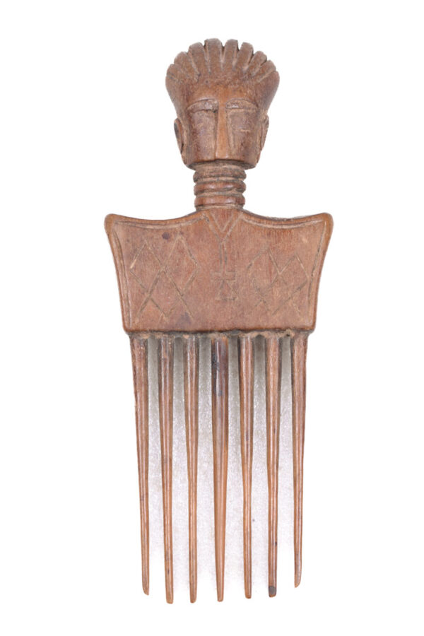 Comb - wood - Asante - Ghana