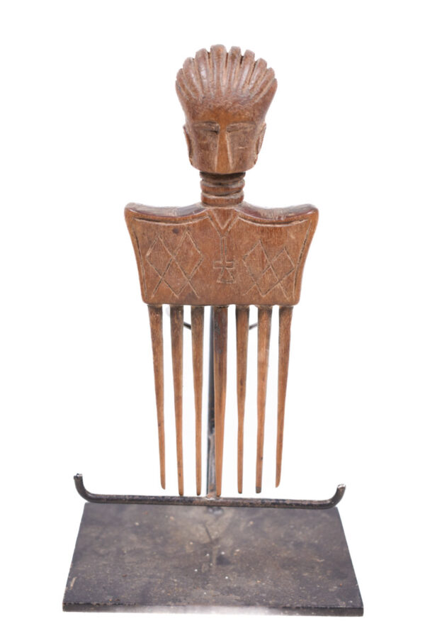 Comb - wood - Asante - Ghana