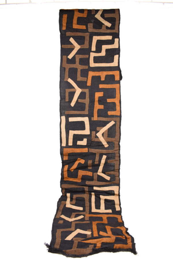 Textile - Cloth - Shoowa-Kuba - DR Congo 300 cm