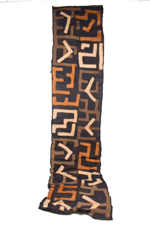Textile - Cloth - Shoowa-Kuba - DR Congo 300 cm