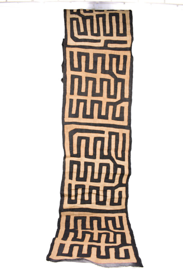 Textile - Cloth - Shoowa-Kuba - DR Congo 280 cm