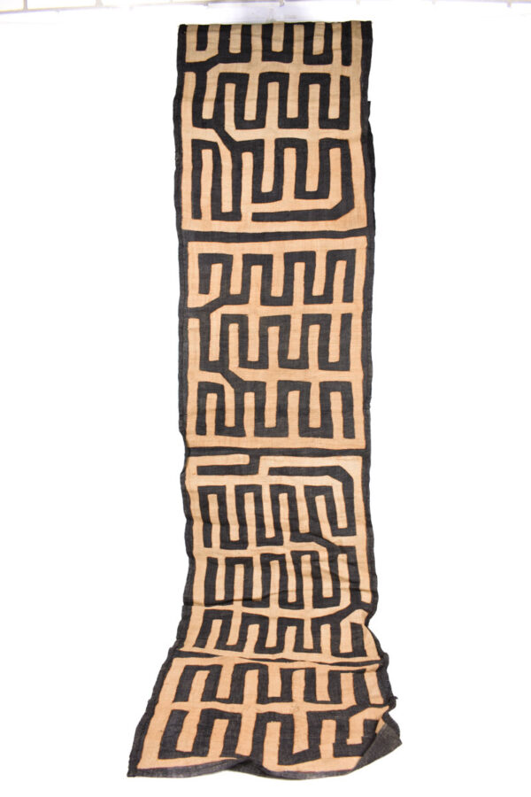 Textile - Cloth - Shoowa-Kuba - DR Congo 280 cm