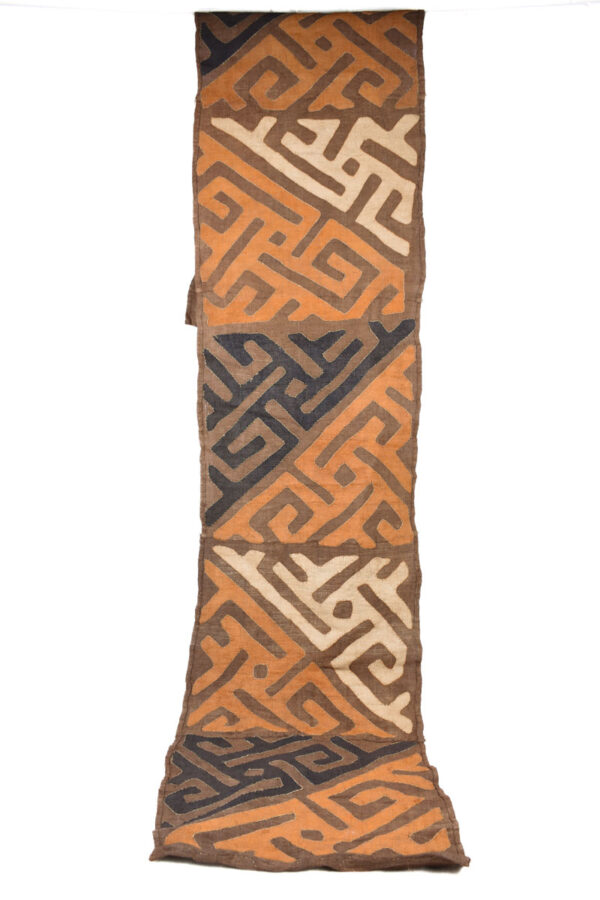 Textile - Cloth - Shoowa-Kuba - DR Congo 280 cm