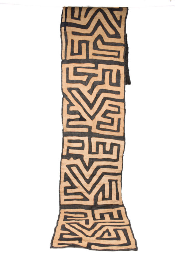 Textile - Cloth - Shoowa-Kuba - DR Congo 280 cm