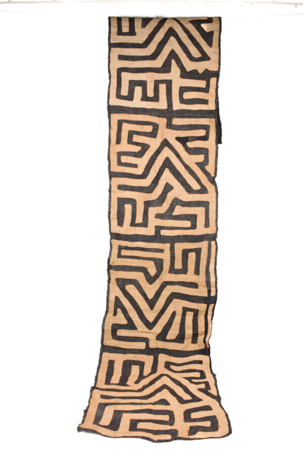 Textile - Cloth - Shoowa-Kuba - DR Congo 280 cm