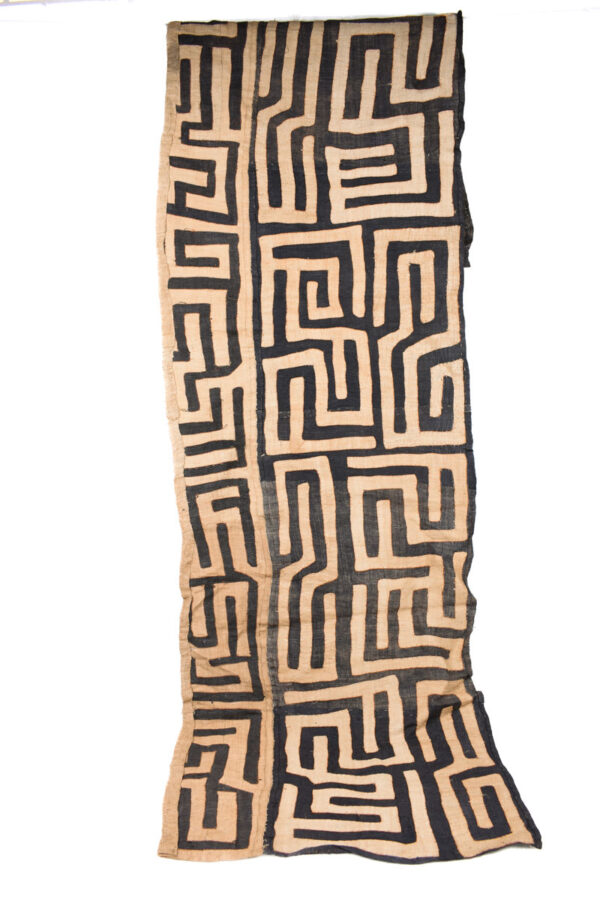 Textile - Cloth - Shoowa-Kuba - DR Congo 280 cm