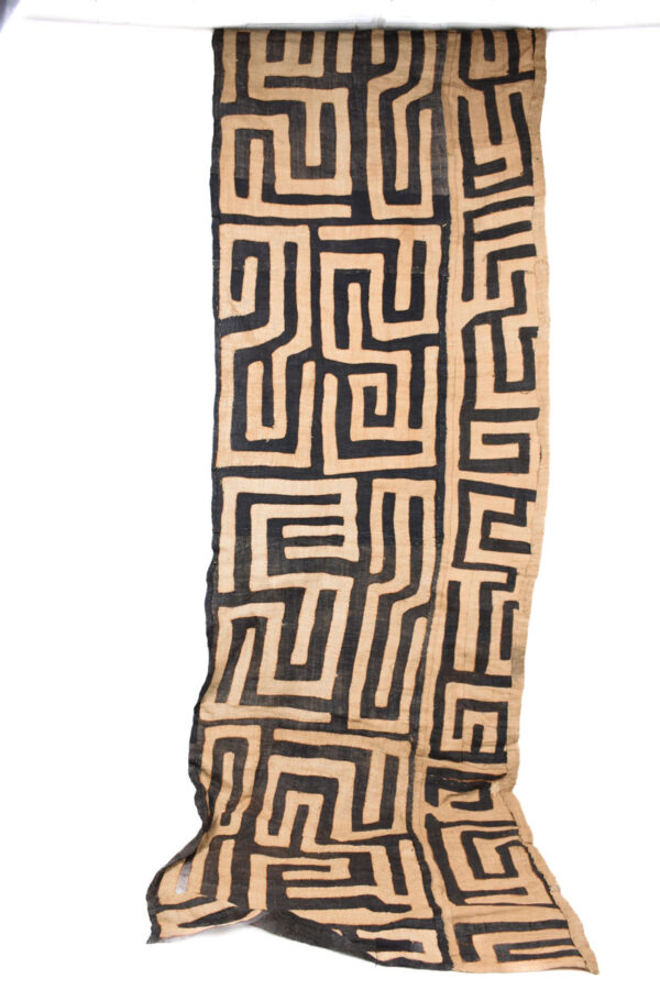 Textile - Cloth - Shoowa-Kuba - DR Congo 280 cm