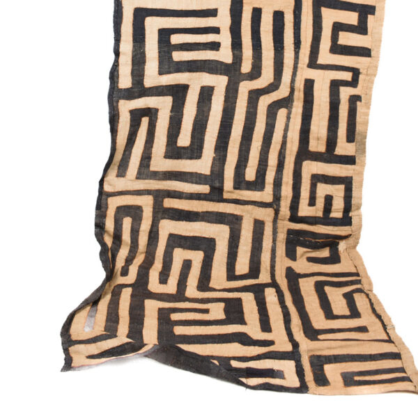 Textile - Cloth - Shoowa-Kuba - DR Congo 280 cm