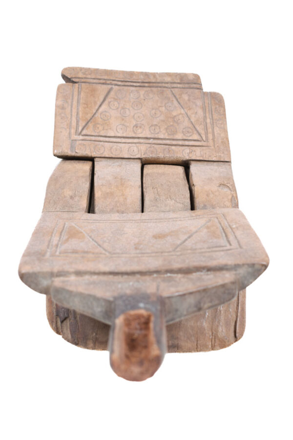 Coconut Grater Stool - Wood - Mbuzi - Tanzania