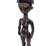 Ancestor figure - Wood - Anyi - Ivory Coast / Lagoon Region