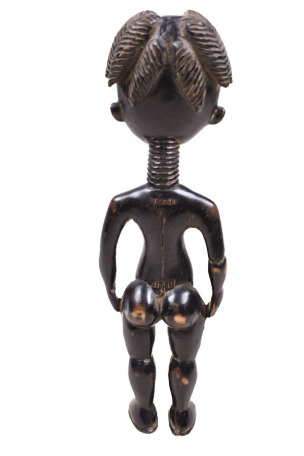 Ancestor figure - Wood - Anyi - Ivory Coast / Lagoon Region