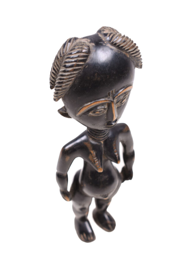 Ancestor figure - Wood - Anyi - Ivory Coast / Lagoon Region