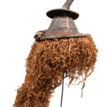Initiation mask - Textile, Wood - Yaka - Congo