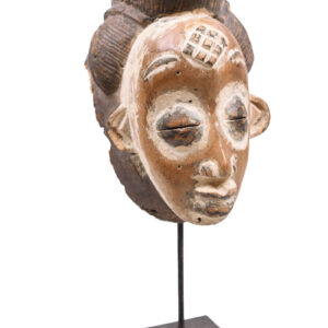 Initiation mask - Wood - Punu - Gabon