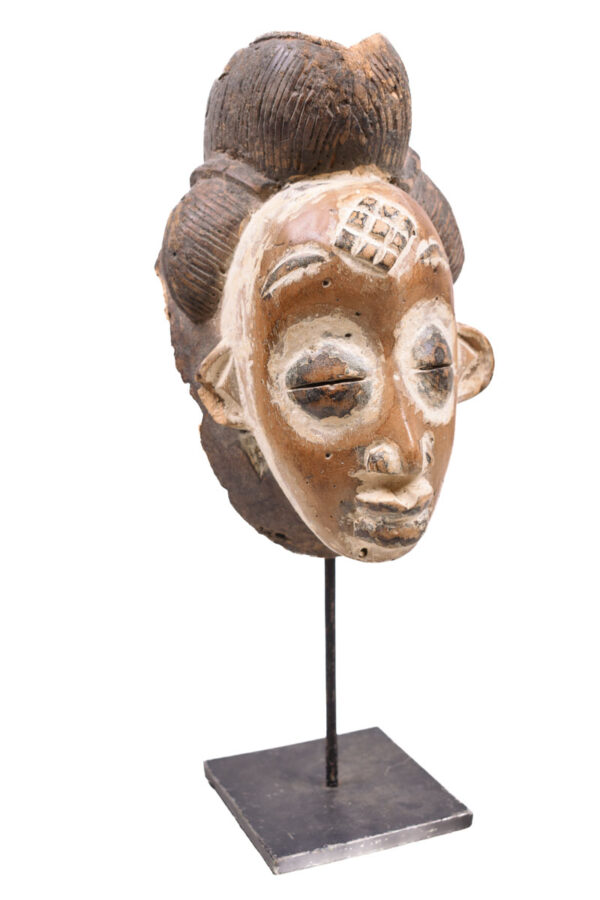 Initiation mask - Wood - Punu - Gabon