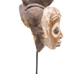 Initiation mask - Wood - Punu - Gabon