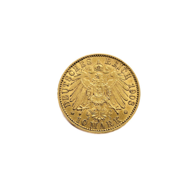 Germany, Prussia 10 Mark 1903-A Wilhelm II