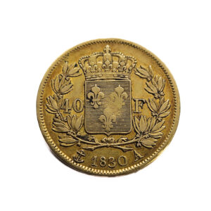 France 40 Francs 1830-A Charles X