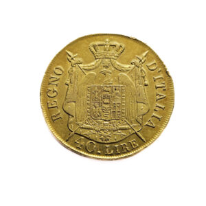 Italy 40 Lire 1808-M Napoleon
