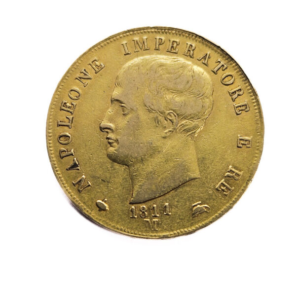 Italy 40 Lire 1811-M Napoleon