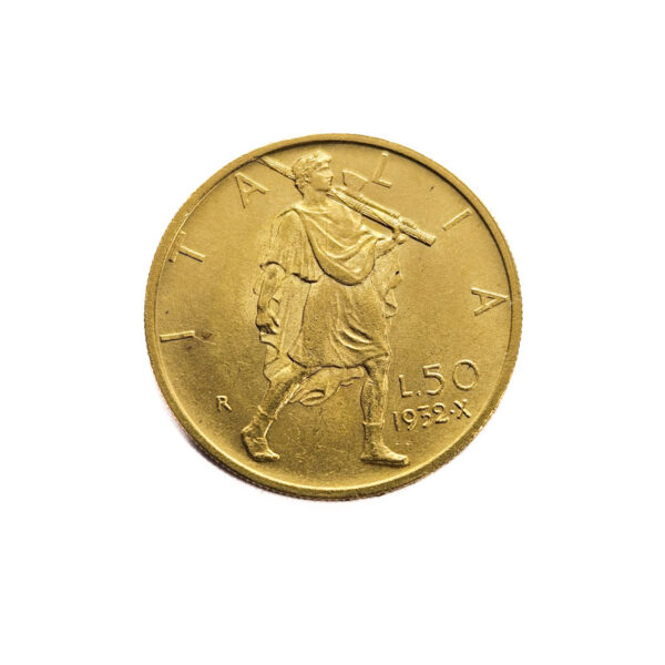 Italy 50 Lire 1932 Vittorio Emanuele III