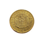 Colombia 5 Peso 1926 Simon Bolivar