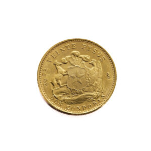 Chili 20 Pesos 1961