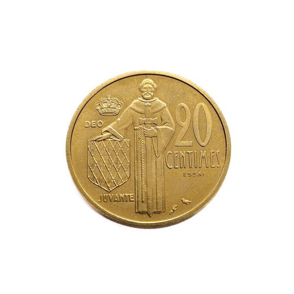 Monaco 20 Centimes 1962 Rainier III - Essai