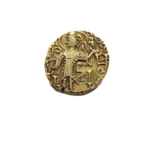 India, Kushano-Sasanians AV Dinara 335-550 Kipunada