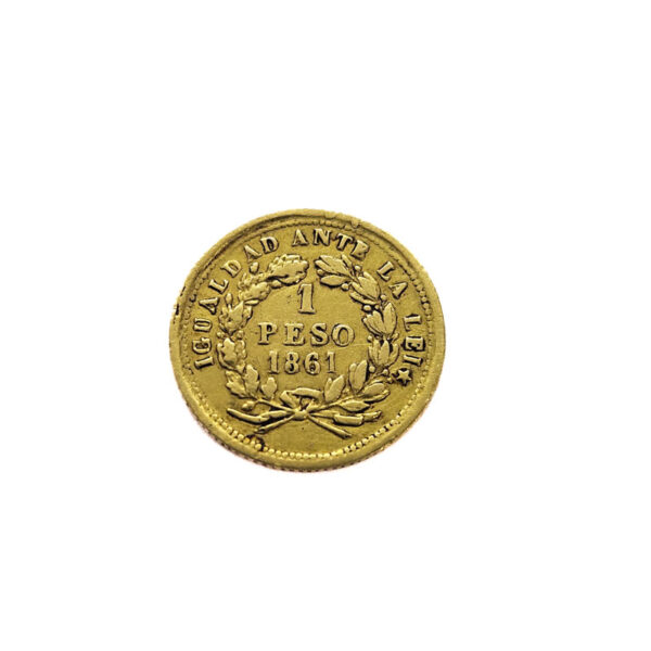 Chile 1 Peso 1861