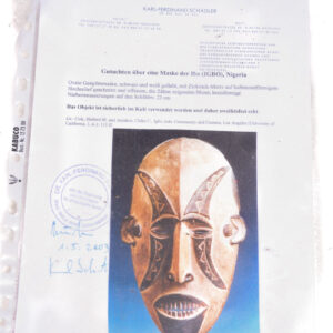 Mask - Wood - Agbogho Mmwo - IGBO / IBO - Nigeria