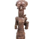 Ancestor figure - Wood- Bena Lulua- DR Congo