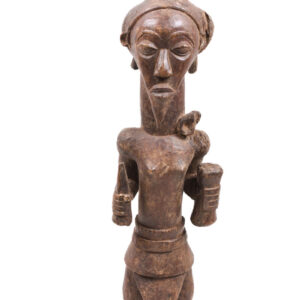 Ancestor figure - Wood- Bena Lulua- DR Congo